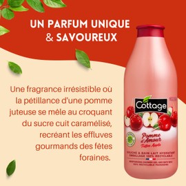 HIDRATANTE Gel de Ducha Cremoso #Manzana Caramelizada 750 ml