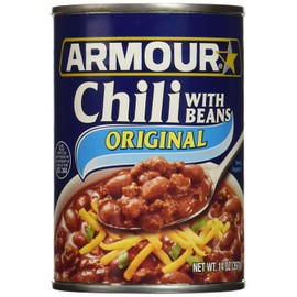 Armour Star Chili With Beans, 14 oz. (Pack of 12)