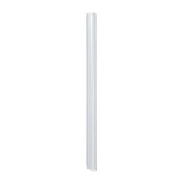 Durable A4 Spine Bar 9mm Transparent - Pack of 25 - Quick and Easy Binding for Unpunched Documents - Holds Up to 80 A4 Sheets