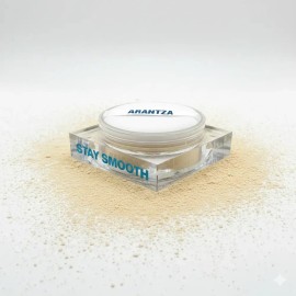 Polvo Fijador Traslucido Arantza Cosmetics Stay Smooth Tono Soft nude