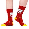 WeciBor Men's Funny Crazy Cotton Dress Socks 12 Pack Novelty
