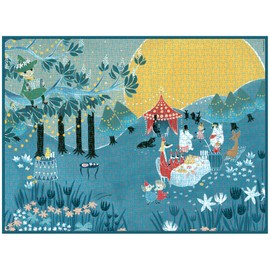 Moomin Art Puzzle - Party the Woods - 1000 piece Jigsaw (Blue)
