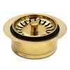 Westbrass D2089SEV-01 3-1/2" Kitchen Sink Waste Disposal Drain Flange and