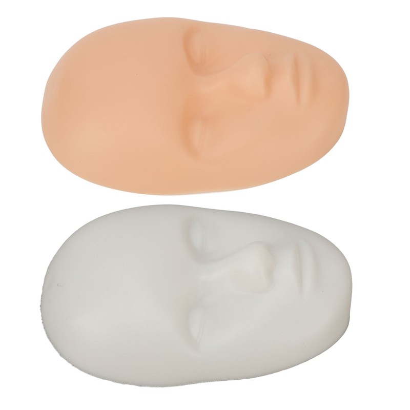Tattoo Practice Skin Head Silicone Independent Package 3D Microblading Practice
