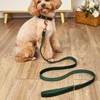 Dog Collar and Leash Set，Soft & Comfy Velvet Dog Collar