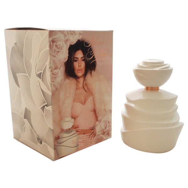 Kim Kardashian Fleur Fatale EDP Spray for Women, Floral Woody Musk, 3.4 Fl Oz