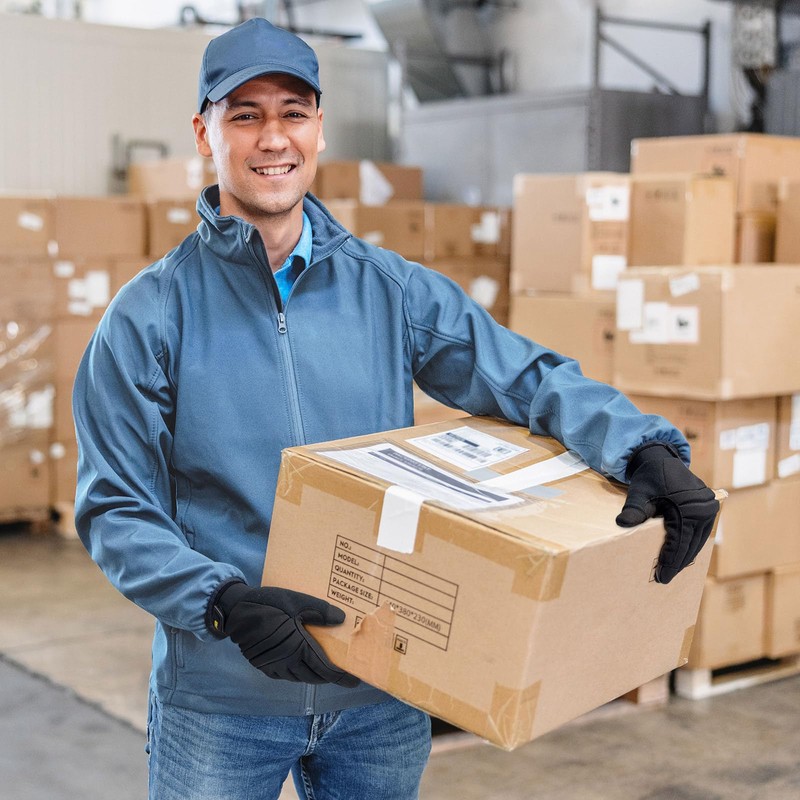 KAYGO Work Gloves For Men, KG125M Touch Screen Mechanics Gloves