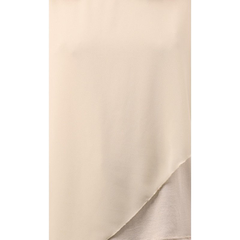 Malito Women's Chiffon Blouse - Concealing Bat Shirt - Asymmetric