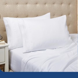 Cosy House Collection Everyday - Fundas de almohada de la serie 1500 – Calidad de hotel de lujo, sedosas, suaves y suaves, agradables y agradables a la piel, juego de 2 (King, verde azulado)