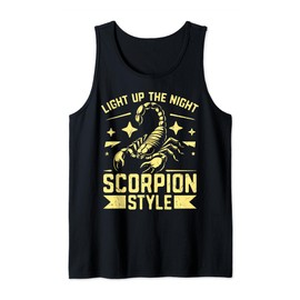 Light Up the Night Scorpion Style Scorpion Tank Top