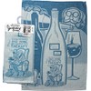Kitchen Towel - Good Friends And Wine
