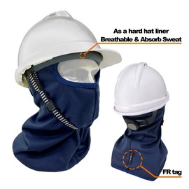Fullsheild FR Flame Resistant Balaclava Face Mask NFPA2112 CAT2 Cover Hood for Welding Hunting Army Military OneSize