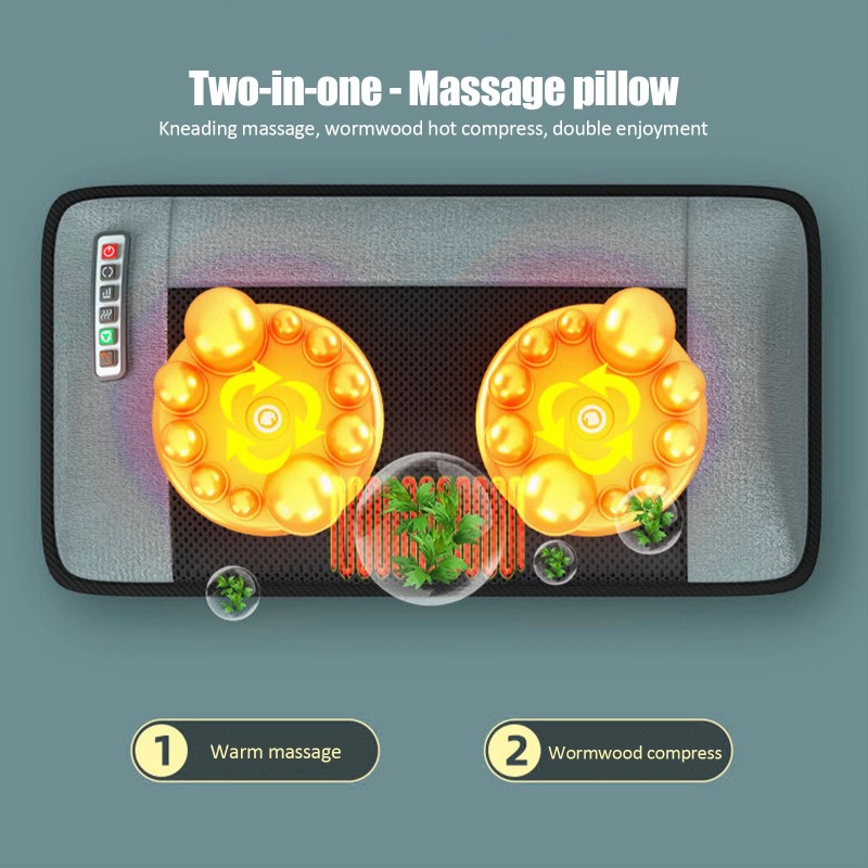 Lint Full Body Electric Massage Mat w/Heat Vibration Massage Pad