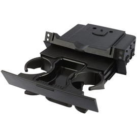 TQPONLY Dashboard Cup Holder Insert Ash Tray Black Compatible with 2004-2008 Ford F150 Accessories Replacement 6L3Z-1504810-AA