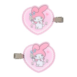 Sanrio 447790 Bangs Clip (Personal Goods, Forever Sanrio) My Melody Hair Closure Makeup, Set of 2
