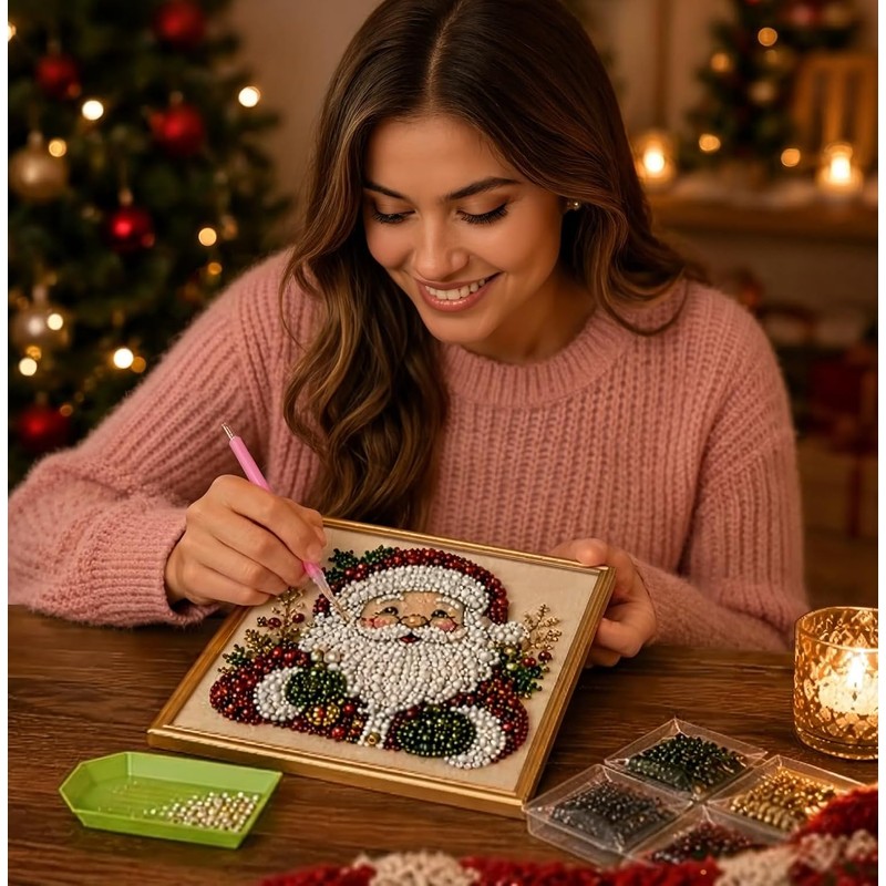 EIVA Kit de Manualidades Diy de Adornos Navideños