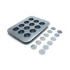 Fox Run Mini Cheesecake Pan with Removable Bottoms, Non-Stick, 10.5