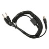 Mini XLR 5 Pin Plug to GA Dual Plugs Headset