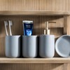 Accesorios de baño gris – Set de 4 piezas PATOFIN