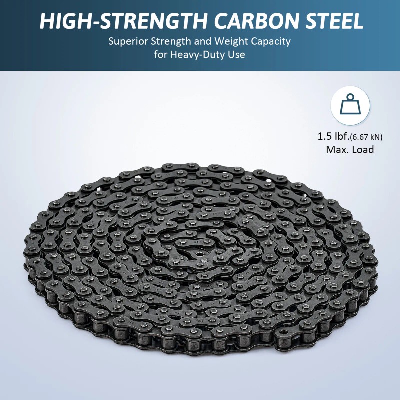 CO-Z Automatic Gate Opener Chain Replacement Extension 41 Roller Chain