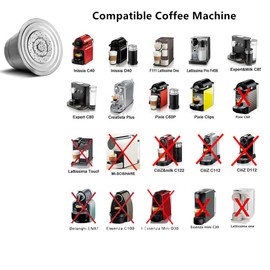 i Cafilas Reusable Nepresso Capsules with Tamper - i Cafilas Stainless Steel Refillable Coffee Pods Compatible for Nepresso Original Line Machines (Capsule+Tamper)