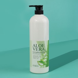 Foodaholic Aloe Vera Soothing Gel 1000ml / Pump-type large capacity soothing gel containing purslane extract / 푸드어홀릭 알로에베라 수딩젤 1000ml 펌프형 대용량 병풀추출물함유 진정 수딩겔