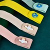 Kawuwa 4 Pieces Buckle Free Stretch Belt Comfortable Invisible Elastic