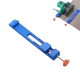 Cutting Machine Base Guide, Adjustable Electric Circular Saw Milling Positioning Clamp, Fits 4-6 Inch Saw Bases, Ideal for Woodworking and Marble Cutting Tasks