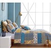 Tache 3 Piece Royal Chambers Patchwork Floral Quilt Set, Cal