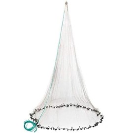 Betts 6PM Old Salt Mono Cast Net, 6-Feet, 3/8-Inch Mesh, 1-Pound Lead per Ft, Boxed