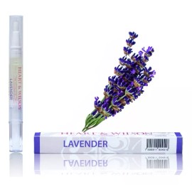 Heart & Wilson Pluma Nail Pen Cutícula Aceites Esenciales + Vitamina E H& W