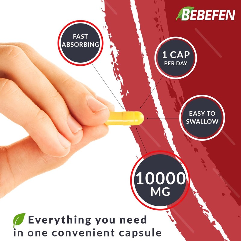 Moringa Capsules 10000mg Per Capsules, 120 Capsules 4 Month Supply