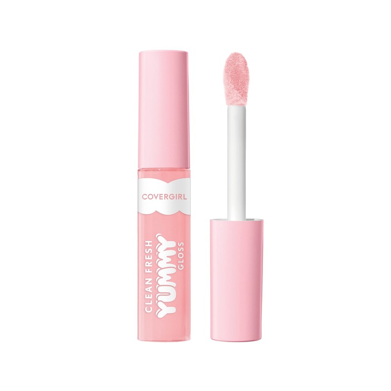 COVERGIRL Clean Fresh Yummy Lip Gloss, Sheer, Natural Scents, Vegan