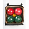 St Pierre Sports Professional Bocce Set, Green/Maroon, 107mm