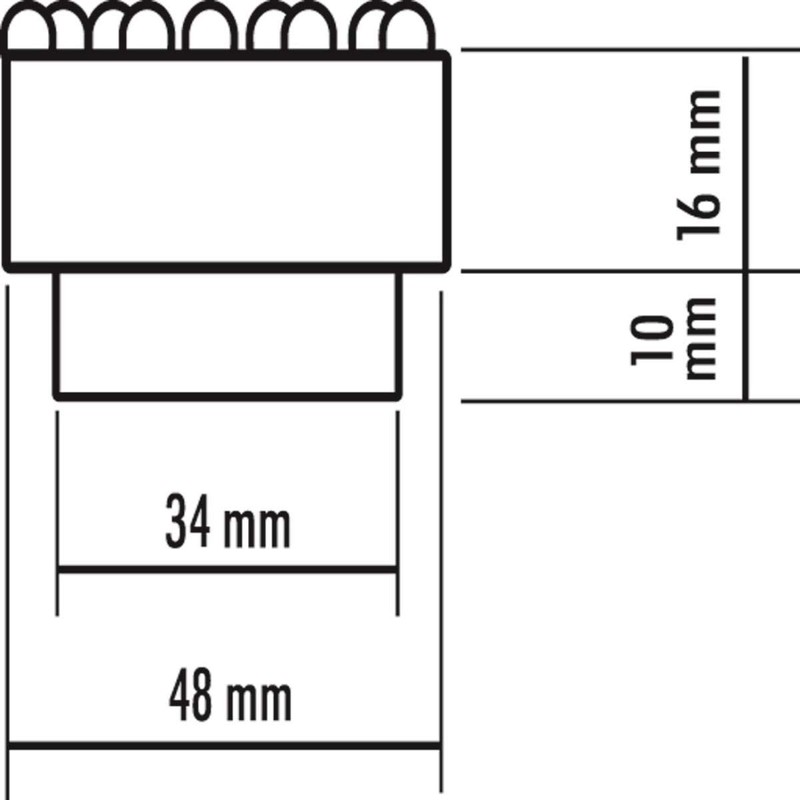 seliger® Quellstein-Beleuchtung Quellstar 900 LED Leuchteinheit weiß