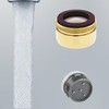 Polished Brass Aerator Housing Faucet 1.0 gpm 1.2, 1.5, 1.8,