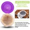 CAPMESSO Disposable Coffee Paper Filters, 100 Count Keurg Cup Coffee