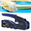 Pass Through Ethernet Crimper RJ45 CAT6 Through Hole Pass Through