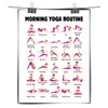 IOHRBXT Morning Yoga Routine Canvas Print – Inspiring Wall Art