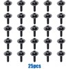 OAUTOO - 25 piezas M6-1 x 23 mm Torx Drive