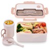 Nineaccy Bento Lunch Box, All-in-One Easy Pack Lunch Box with