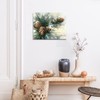 Rinsiken Pine Cone Wall Art Canvas Print Christmas Picture 12x15