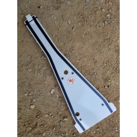 Kased Plates '99-'14 HONDA TRX400EX 3MM BLUE Lifetime Warranty Poly Skid Plate