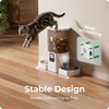 Frienhund Timed Automatic Cat Feeder 2 Cats with Slow Feed: