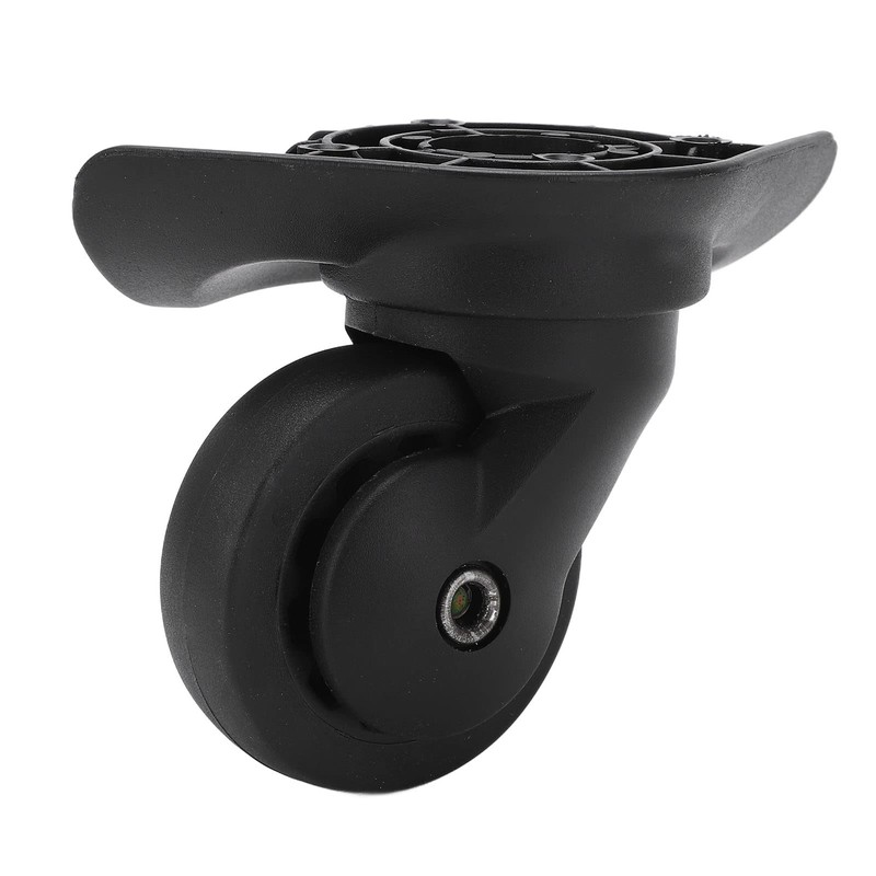 Alomejor 1 Pair Luggage Wheels Replacement A52 Mute Swivel Wheels