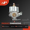A-Premium 632113 Carburetor Compatible with Tecumseh Hs40 Hssk40 Snowblower 4HP