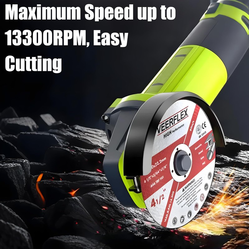 Cutting Discs 115mm, 5Pcs Angle Grinder Discs, 115mm Metal Cutting