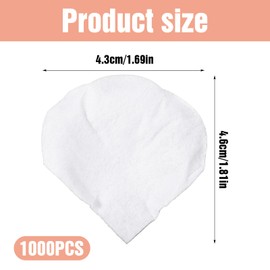 Qulkws 1000Pcs White Fake Rose Petals, Artificial Flowers Silk Rose Petals, Exquisite White Rose Petals for Wedding Decoration Party Table Confetti Romantic Night Valentine's Day