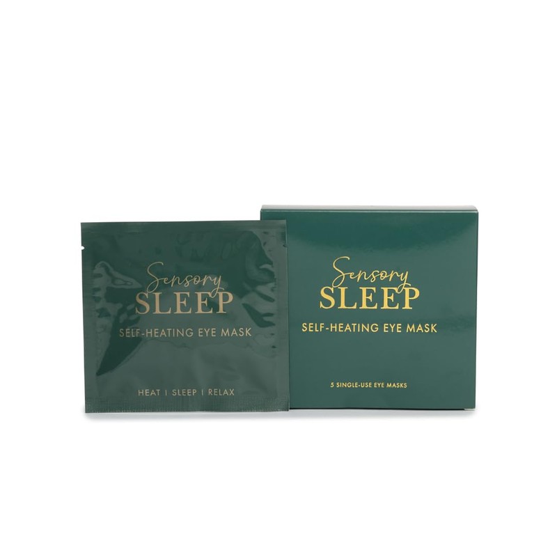 5 Sensory Sleep Self-Heating Eye Masks, Heated Eye Mask, Sleep