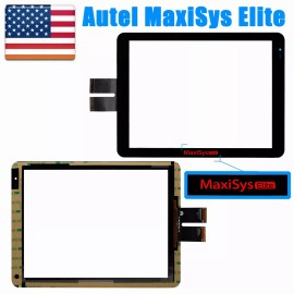 Autel 9.7" Touch Screen Digitizer Glass Panel Replacement For Autel MaxiSys Elite US